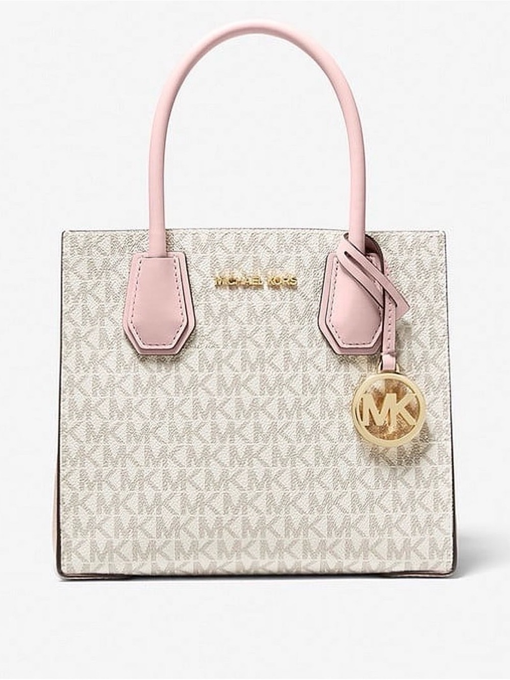 NWOT Michael Kors Mercer Powder Blush Tote w/Removable Adjustable Shoulder Strap